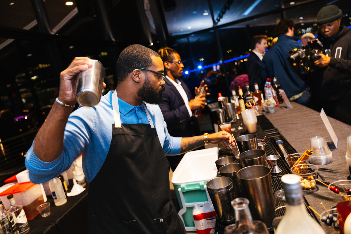 Marcus Thomas, mobile bartender and founder of The Congressional Hospitality Group